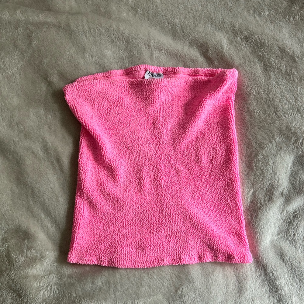 REVOLVE/ HUNZA G LONDON CRINKLE SKIRT